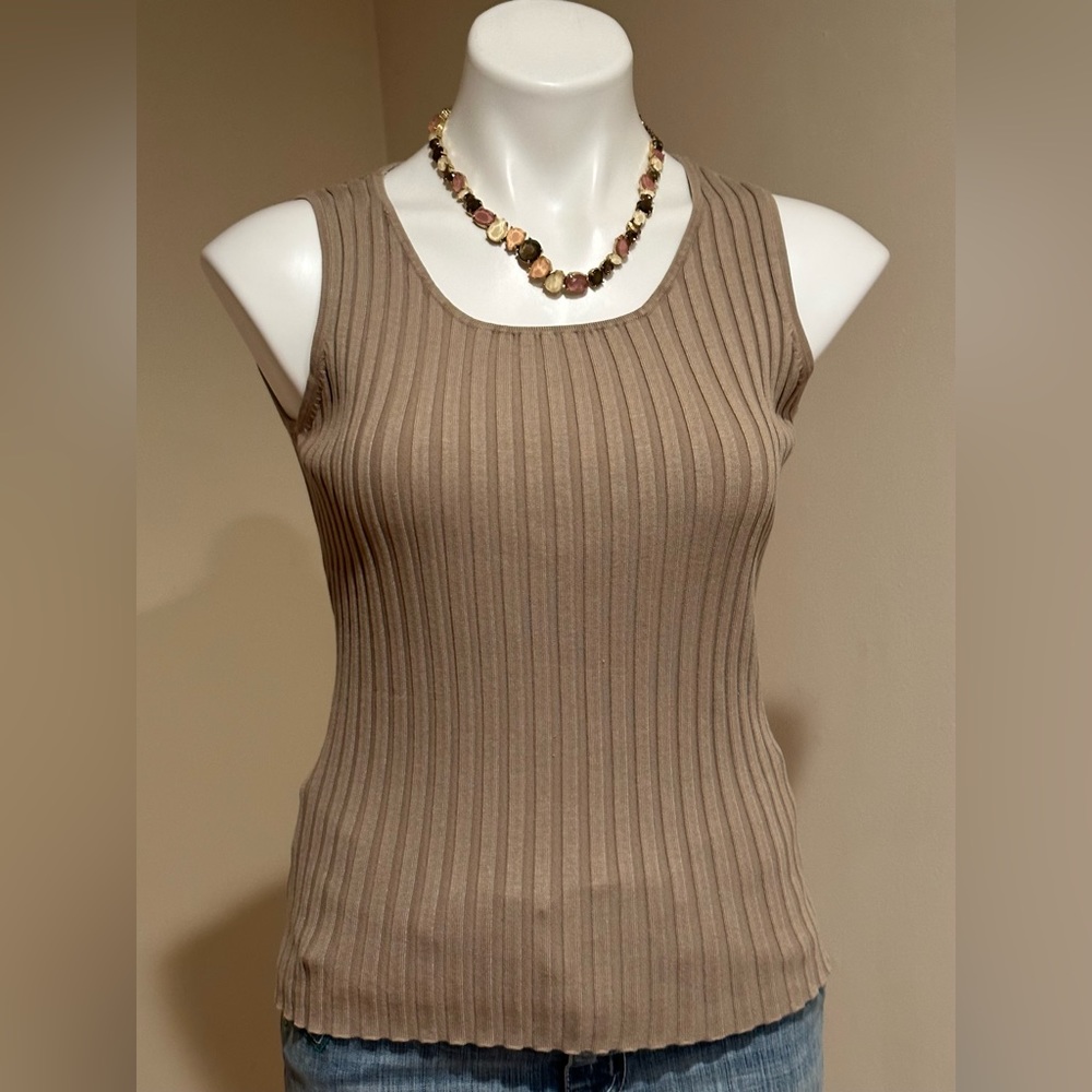 Brown Coco Body con TankTop SZ S Stretchable Material